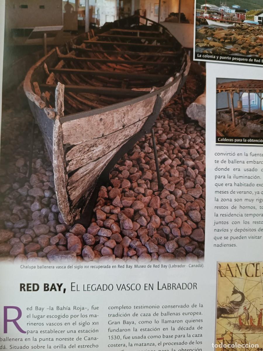 Coleccionismo de revistas y peri&oacute;dicos: RED BAY, LEGADO DE BALLENEROS VASCOS EN LABRADOR CANADA. ART&Iacute;CULO DE REVISTA EUSKAL HERRIA, 2013