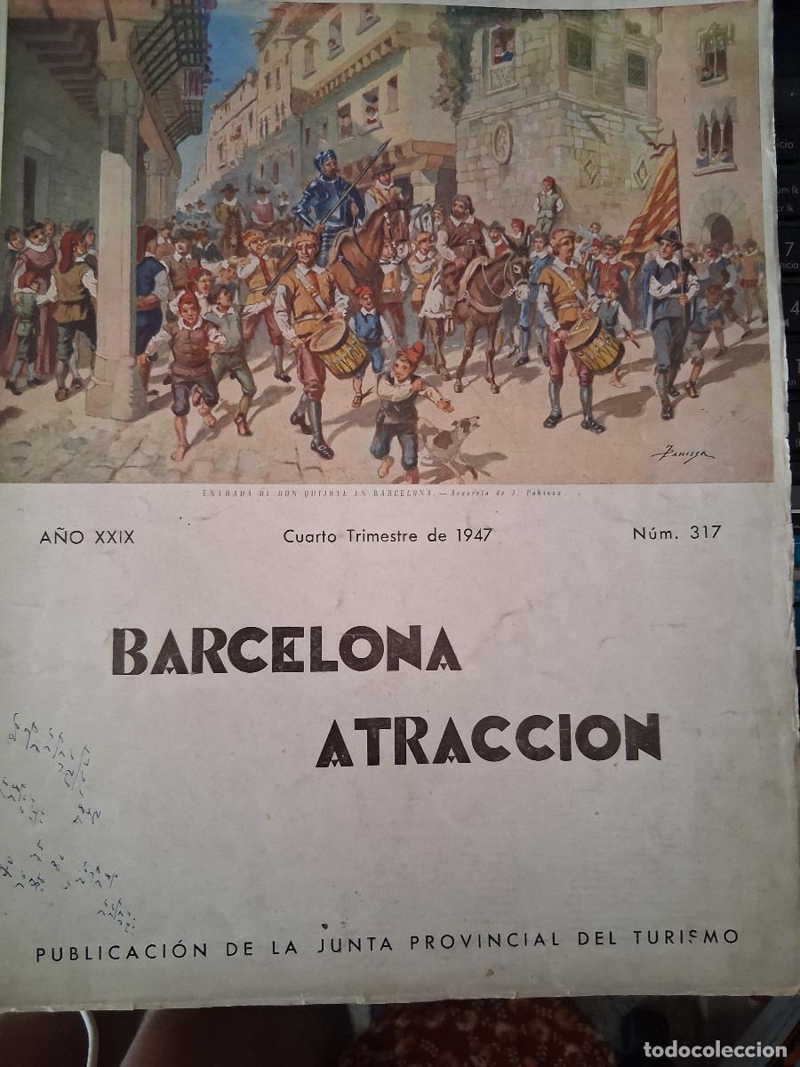 Coleccionismo de revistas y peri&oacute;dicos: BARCELONA ATRACCI&Oacute;N n&ordm; 317 Cuarto Trimestres 1947
