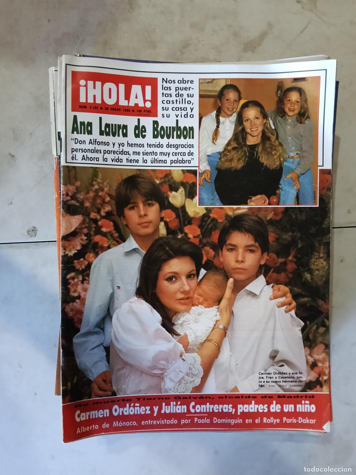 Coleccionismo de revistas y peri&oacute;dicos: REVISTA HOLA N&ordm; 2182