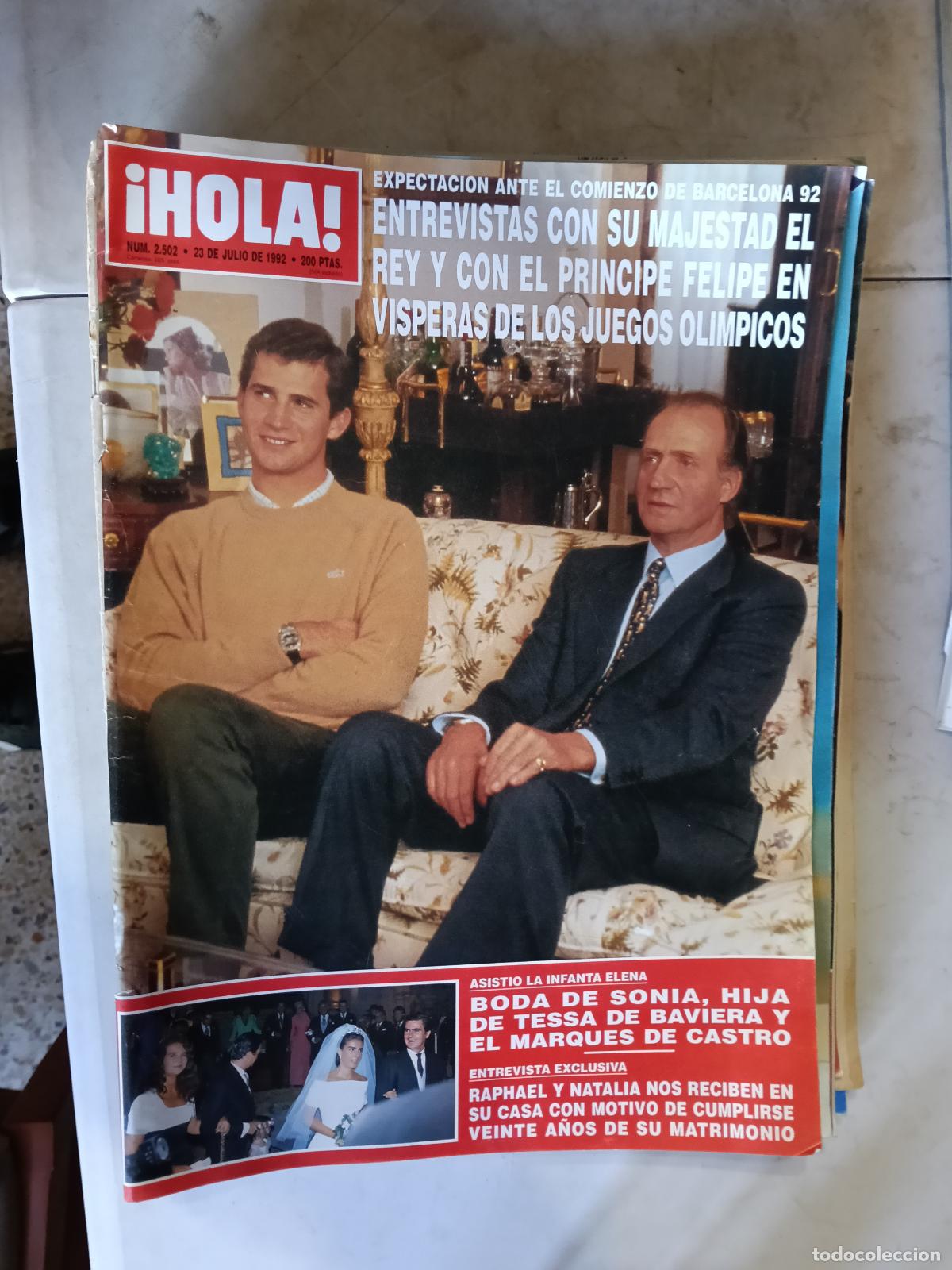 Coleccionismo de revistas y peri&oacute;dicos: REVISTA HOLA N&ordm; 2502