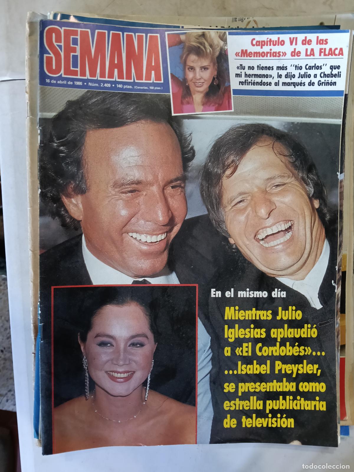 Coleccionismo de revistas y peri&oacute;dicos: REVISTA SEMANA N&ordm; 2409