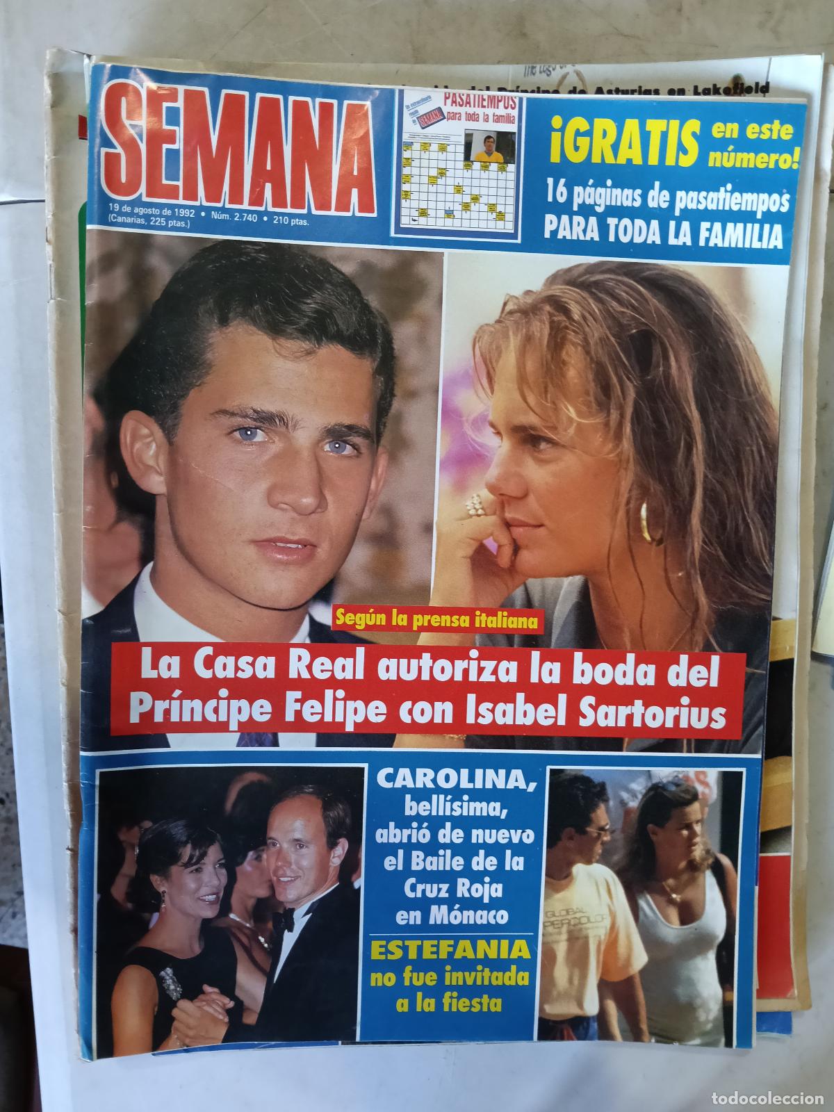 Coleccionismo de revistas y peri&oacute;dicos: REVISTA SEMANA N&ordm; 2740