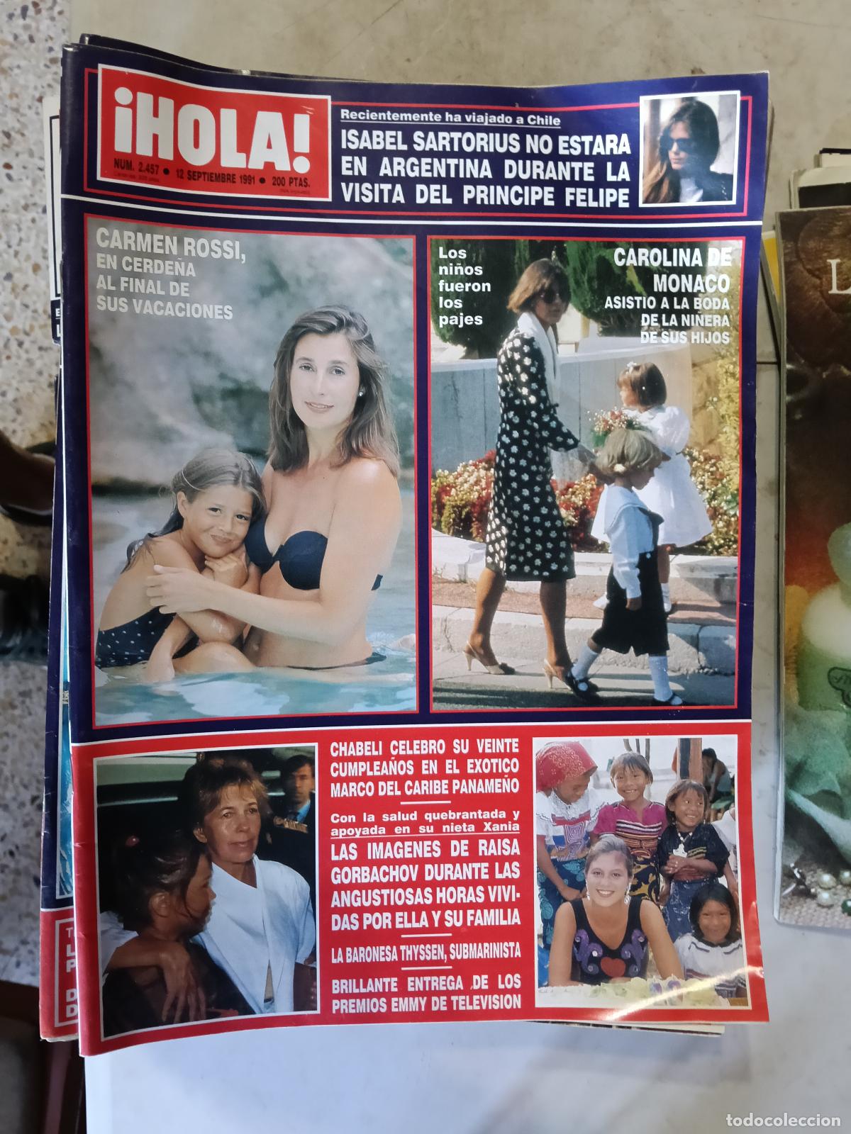 Coleccionismo de revistas y peri&oacute;dicos: REVISTA HOLA N&ordm; 2457