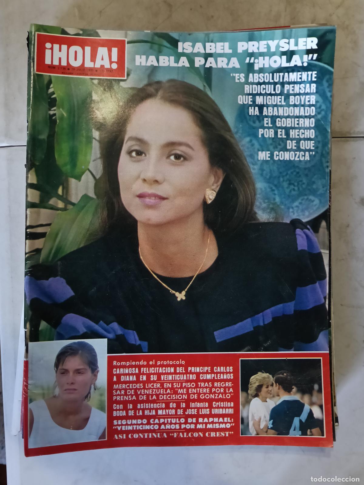 Coleccionismo de revistas y peri&oacute;dicos: REVISTA HOLA N&ordm; 2134