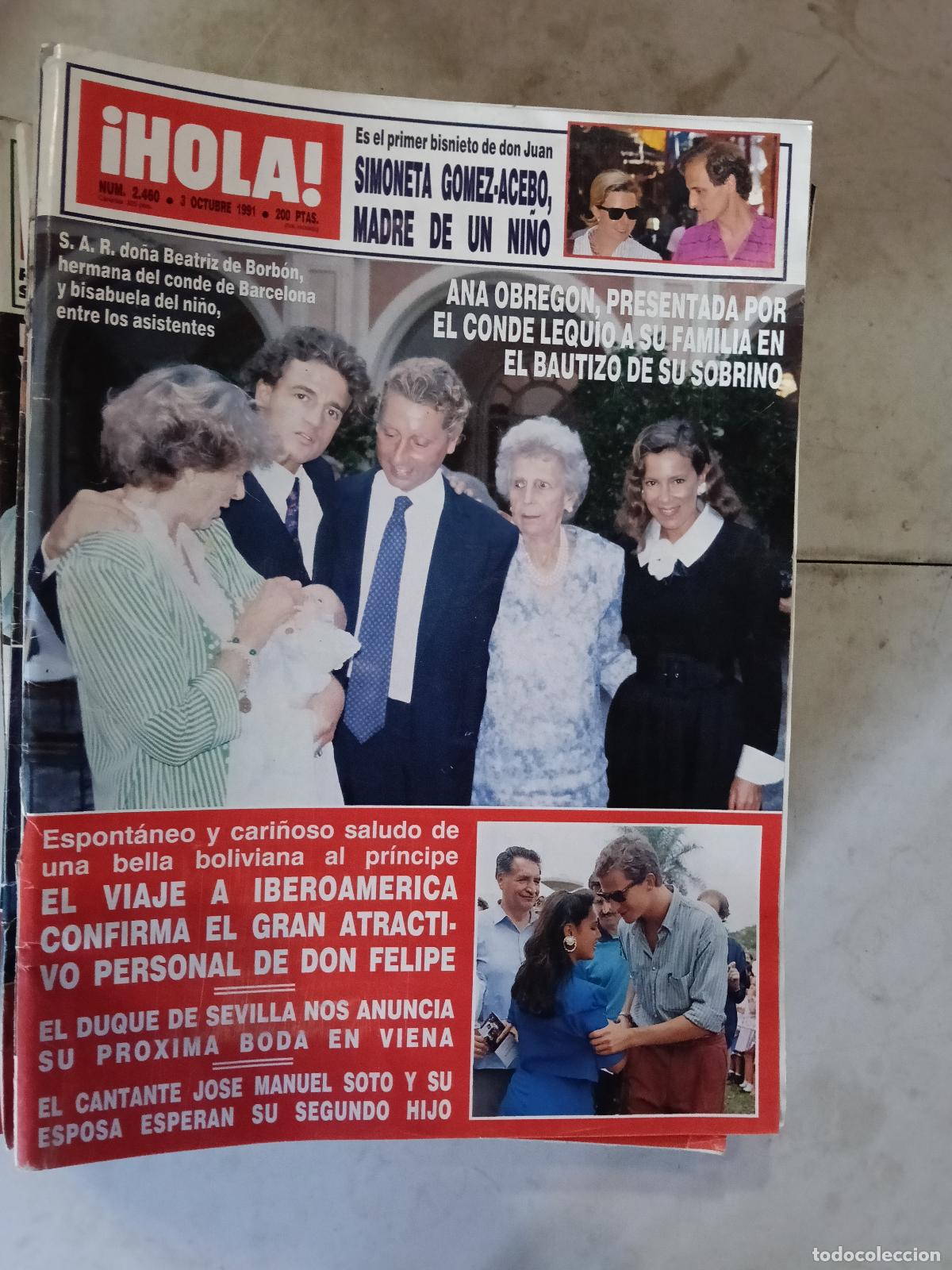 Coleccionismo de revistas y peri&oacute;dicos: REVISTA HOLA N&ordm; 2460