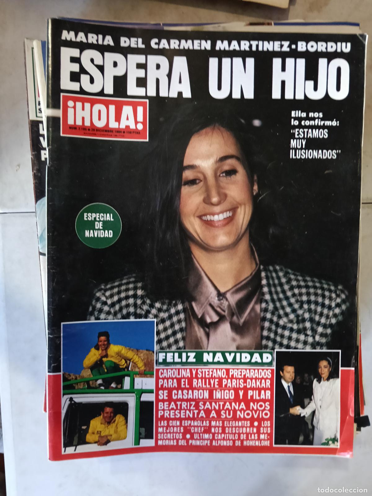 Coleccionismo de revistas y peri&oacute;dicos: REVISTA HOLA N&ordm; 2105 ESPECIAL NAVIDAD