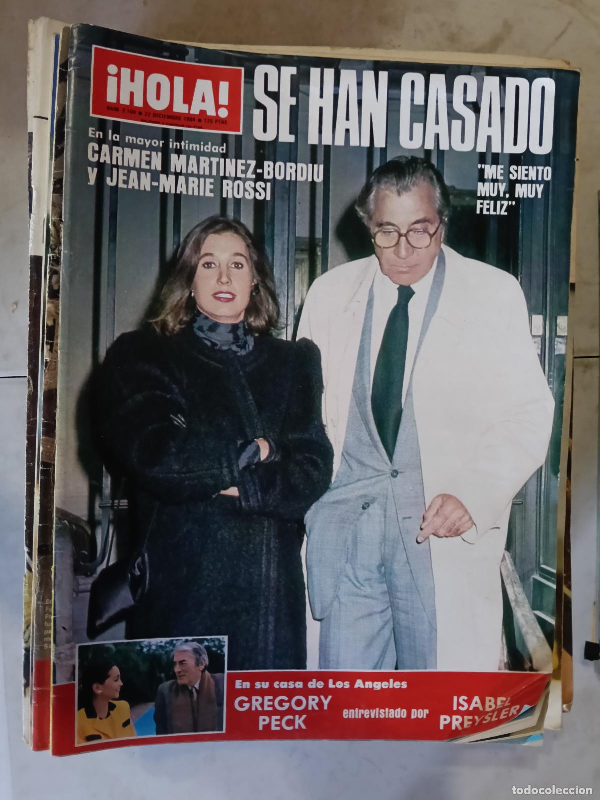 Coleccionismo de revistas y peri&oacute;dicos: REVISTA HOLA N&ordm; 2104