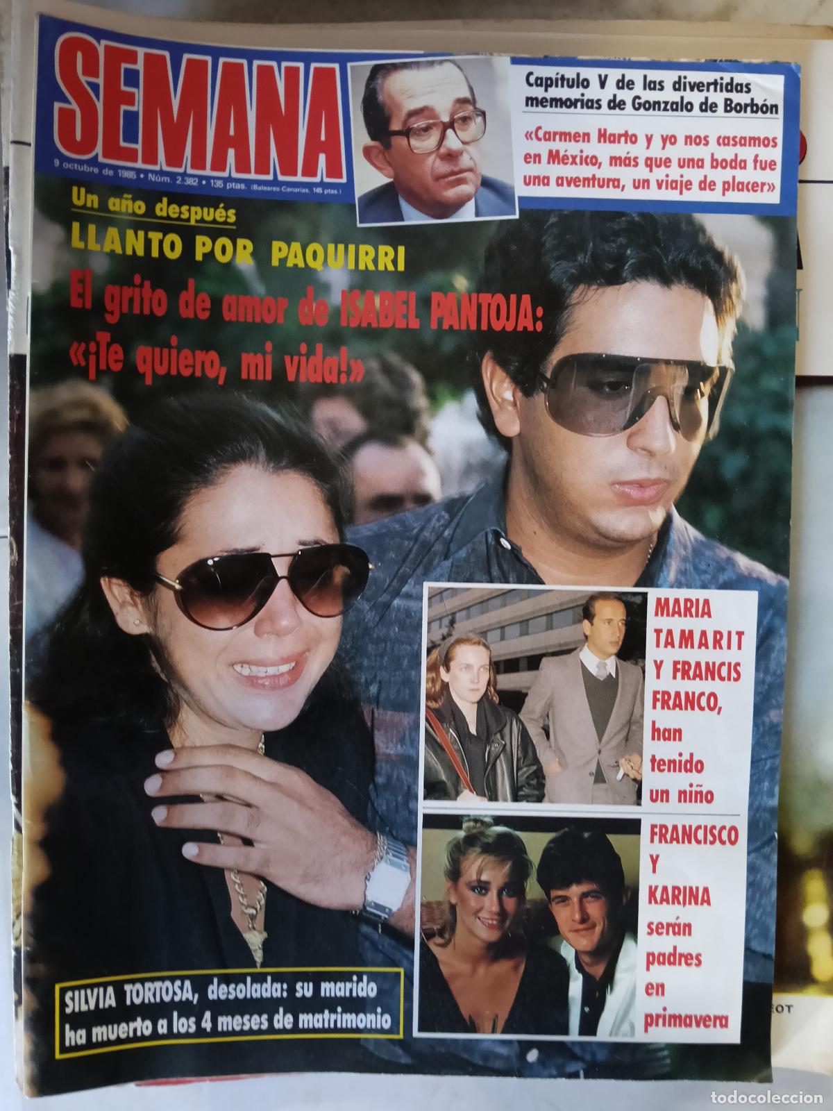 Coleccionismo de revistas y peri&oacute;dicos: REVISTA SEMANA N&ordm; 2382 PAQUIRRI