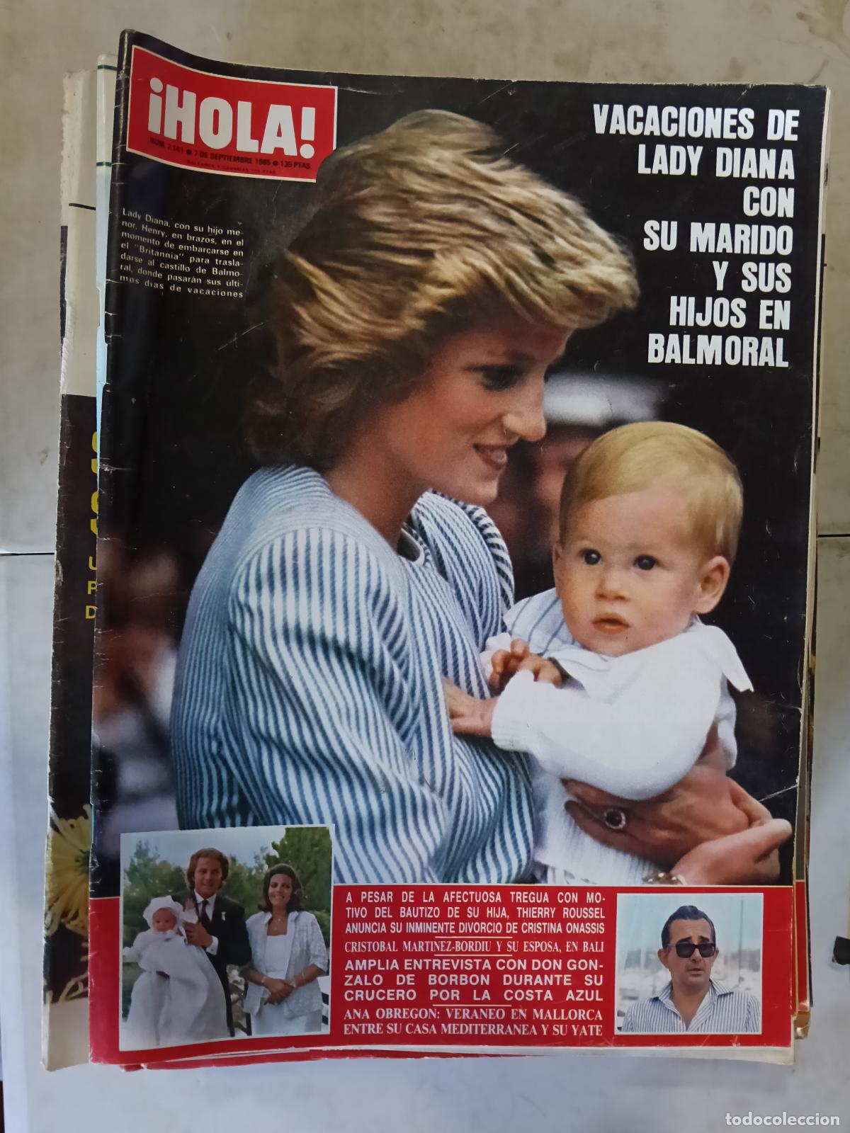 Coleccionismo de revistas y peri&oacute;dicos: REVISTA HOLA N&ordm; 2141 LADY DIANA