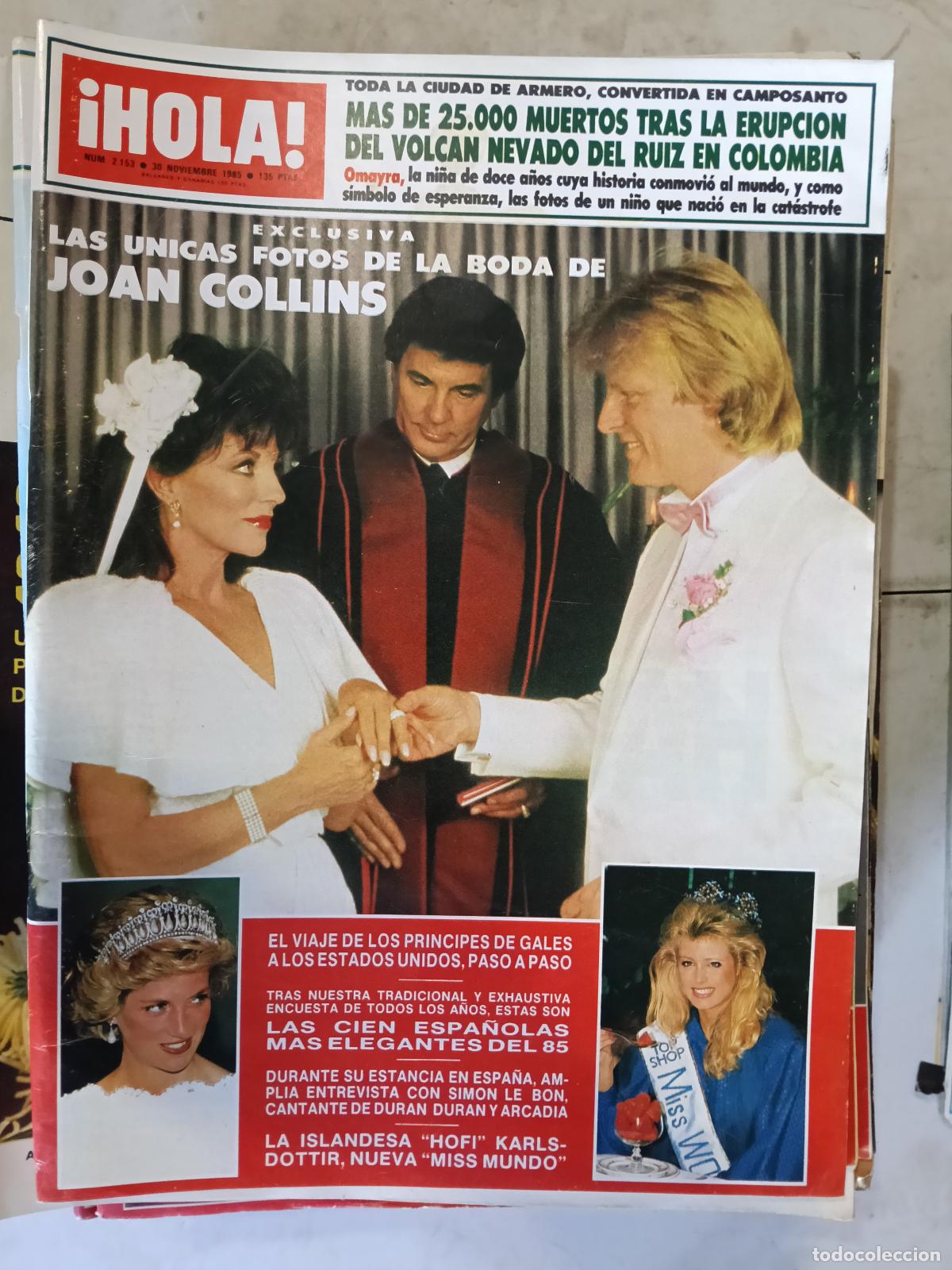 Coleccionismo de revistas y peri&oacute;dicos: REVISTA HOLA N&ordm; 2153 DIANA DE GALES
