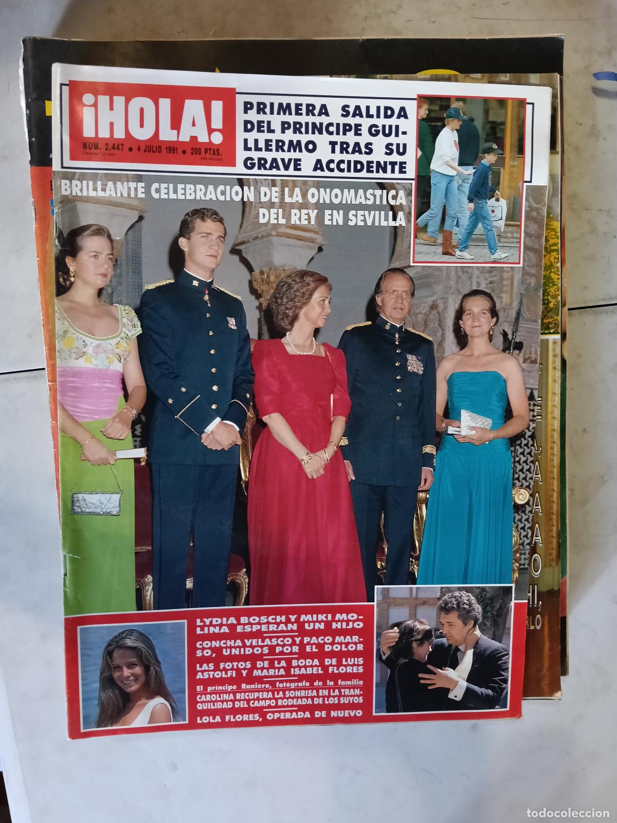Coleccionismo de revistas y peri&oacute;dicos: REVISTA HOLA N&ordm; 2447