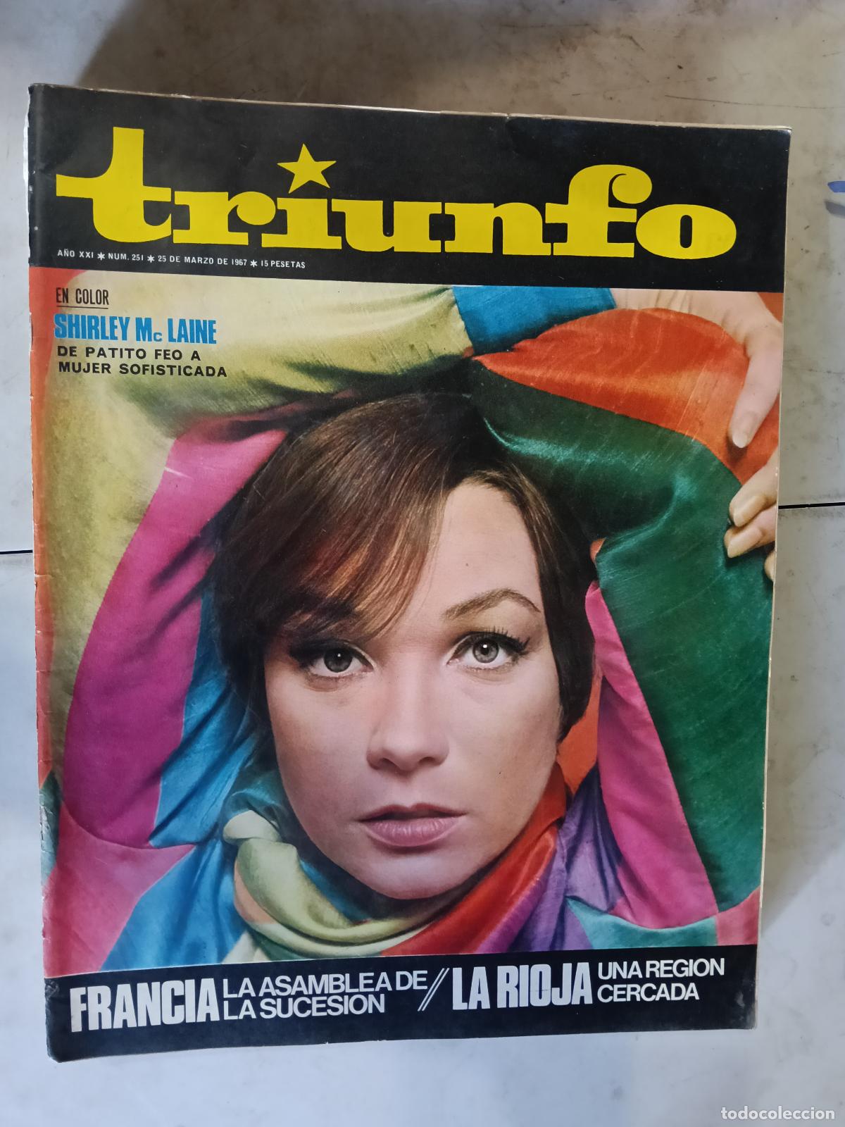Coleccionismo de revistas y peri&oacute;dicos: REVISTA TRIUNFO N&ordm; 251