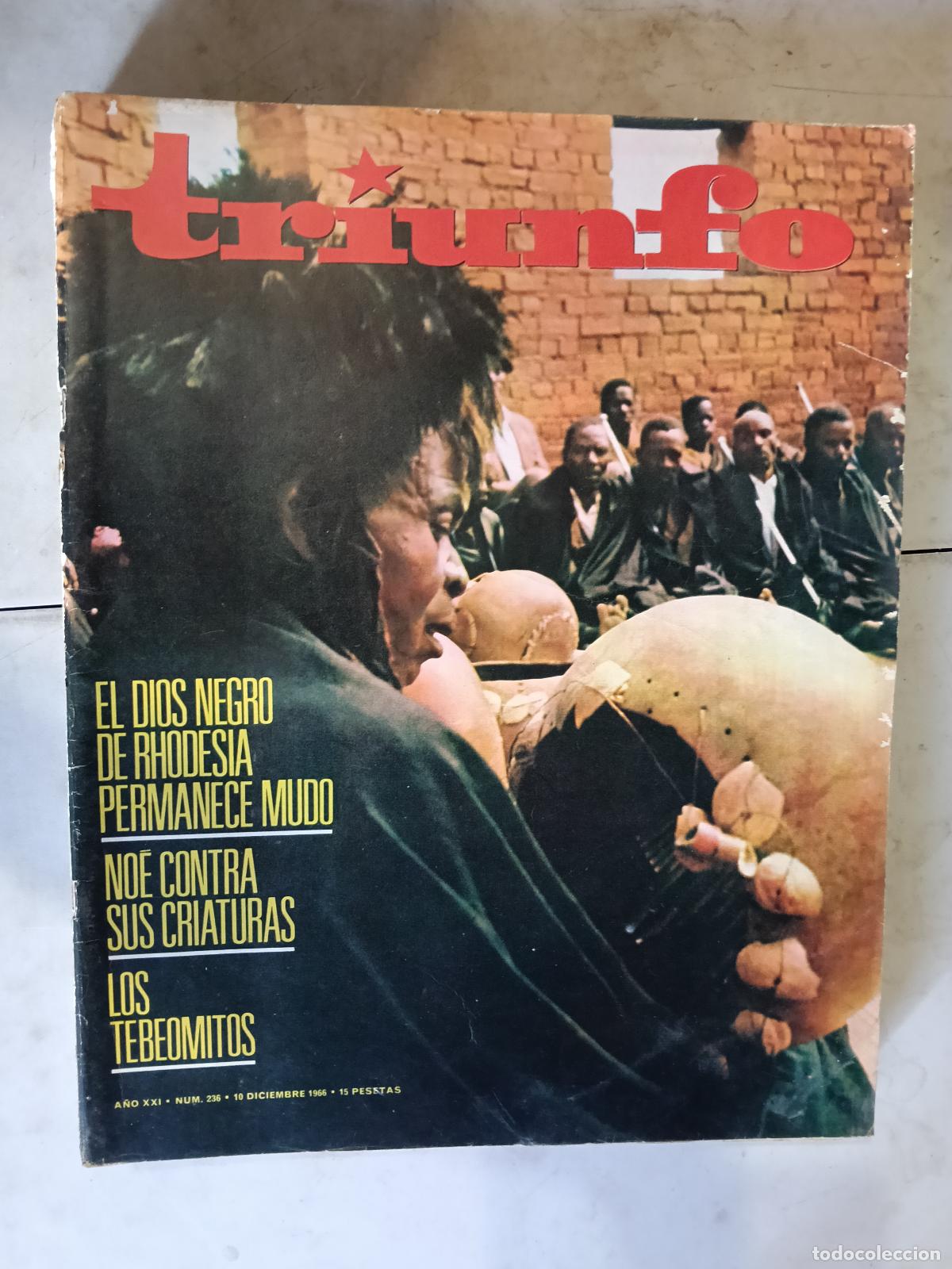 Coleccionismo de revistas y peri&oacute;dicos: REVISTA TRIUNFO N&ordm; 236