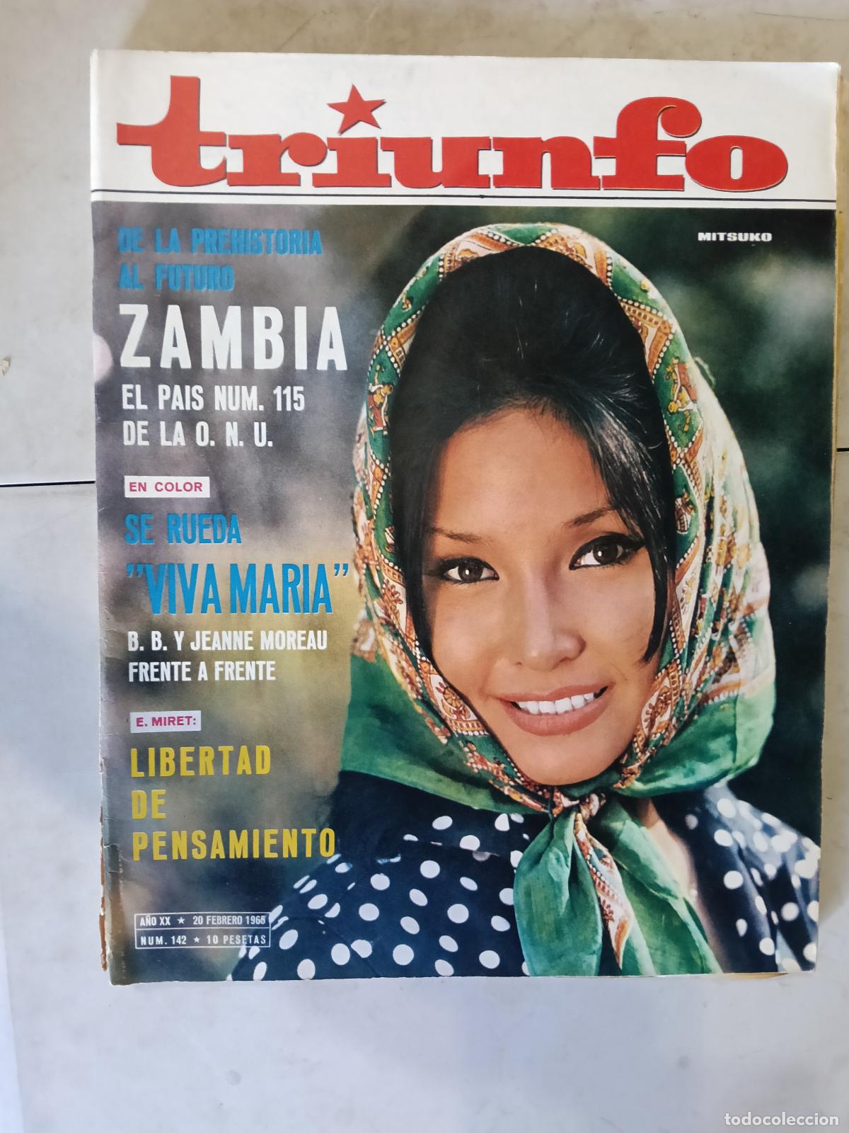 Coleccionismo de revistas y peri&oacute;dicos: REVISTA TRIUNFO N&ordm; 142