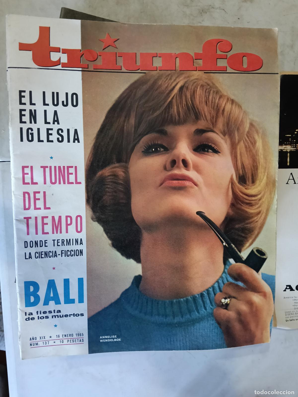 Coleccionismo de revistas y peri&oacute;dicos: REVISTA TRIUNFO N&ordm; 137