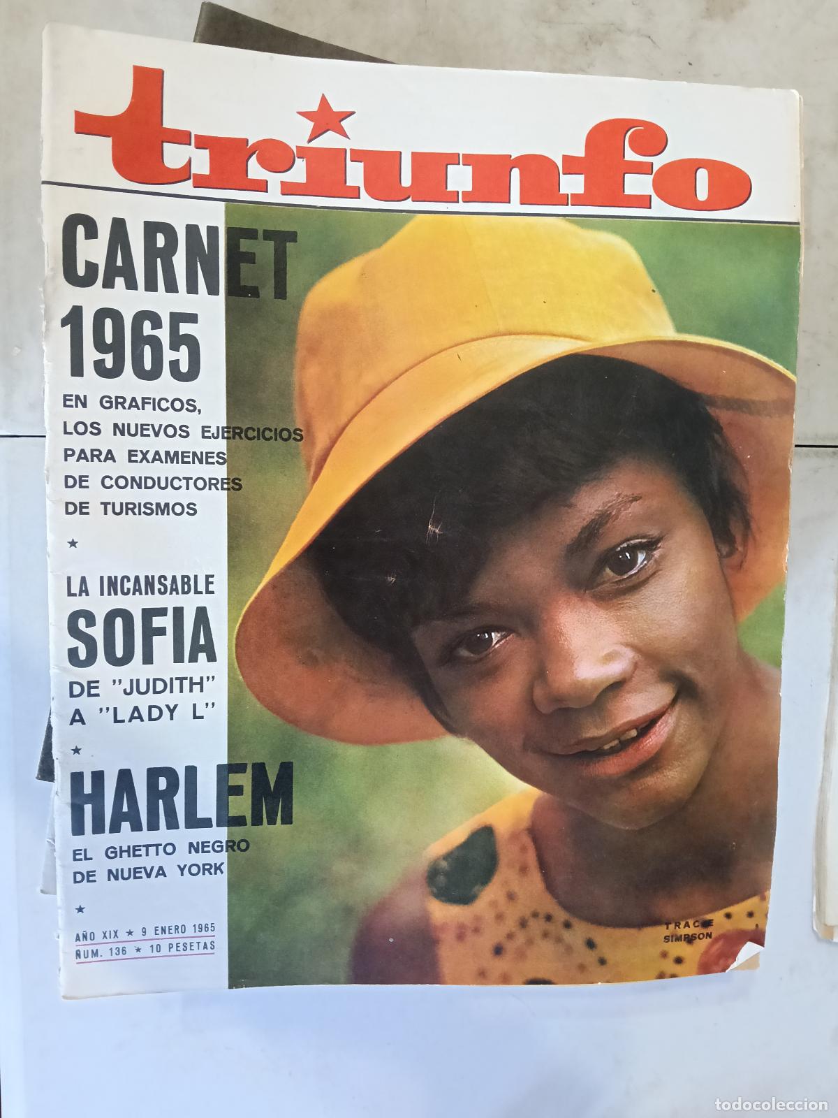 Coleccionismo de revistas y peri&oacute;dicos: REVISTA TRIUNFO N&ordm; 136