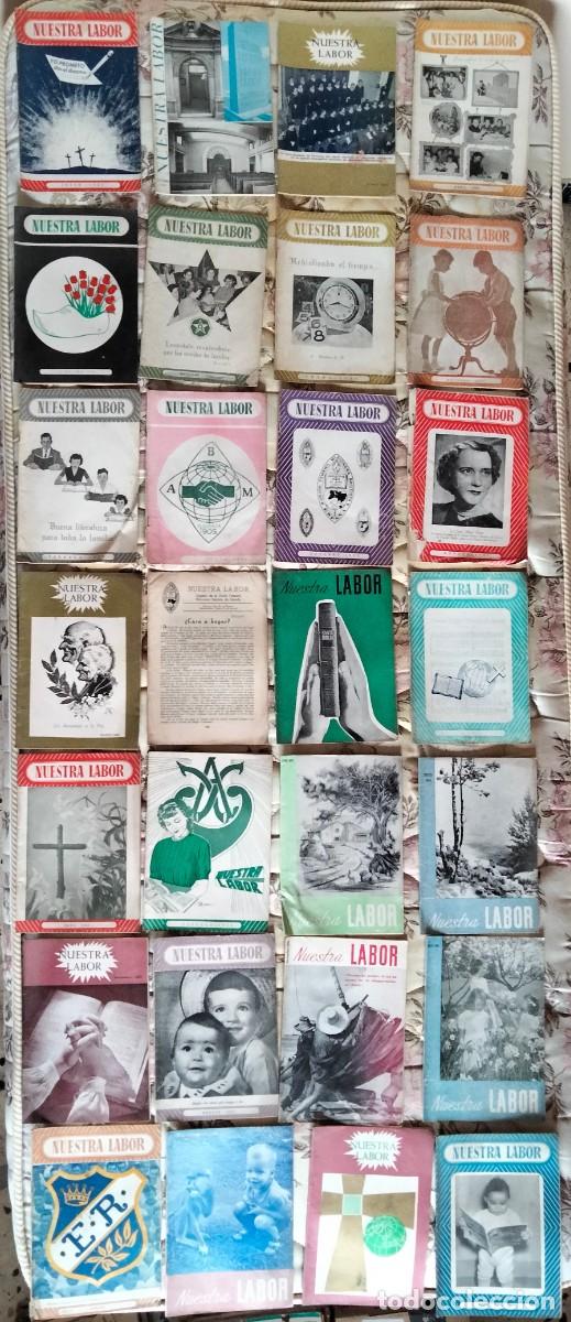 Coleccionismo de revistas y peri&oacute;dicos: Fasc&iacute;culos evangel&iacute;sticos Nuestra Labor