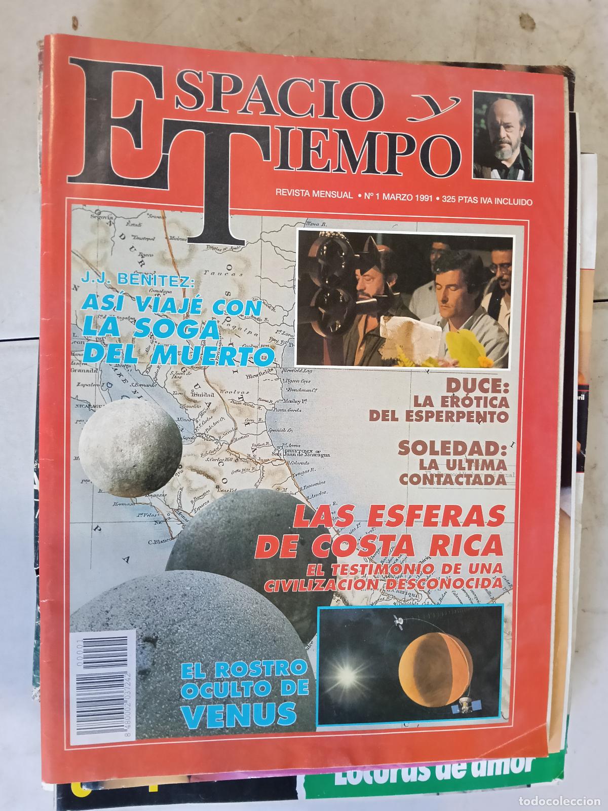 Coleccionismo de revistas y peri&oacute;dicos: ESPACIO Y TIEMPO numero 1 - LAS ESFERAS DE COSTA RICA