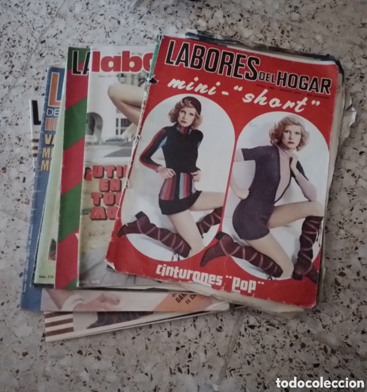 Coleccionismo de revistas y peri&oacute;dicos: Lote de 10 revistas de Labores del hogar.