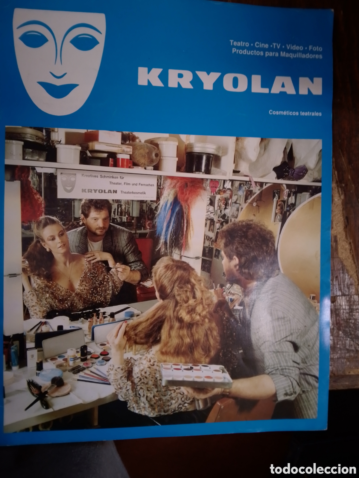 Coleccionismo de revistas y peri&oacute;dicos: KRYOLAN. COSMETICOS TEATRALES. STUDIO RUBEN. HOCK CHEONG.