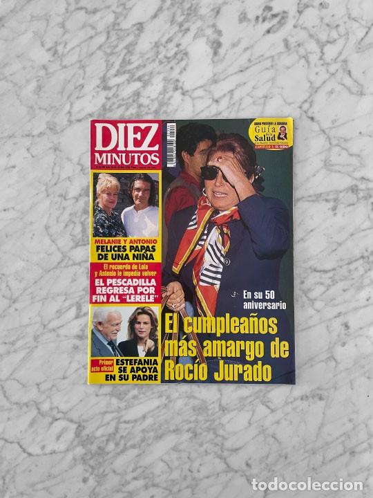 Coleccionismo de revistas y peri&oacute;dicos: DIEZ MINUTOS - 1996 - ROCIO JURADO, CAROLINA, ESTEFANIA, LOLA HERRERA, MARTA SANCHEZ, ISABEL PANTOJA