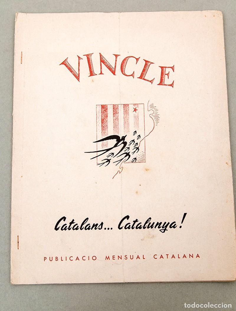 Coleccionismo de revistas y peri&oacute;dicos: VINCLE - CAYALANS... CATALUNYA! - 1954 - EXILIO