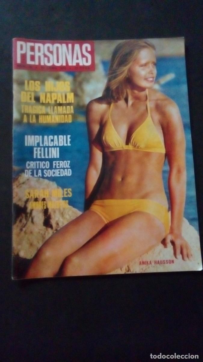 Coleccionismo de revistas y peri&oacute;dicos: PERSONAS 26-1973-PAPILLON HENRY CHARRI&Egrave;RE-BARBARA BOUCHET-LOLITAS-FELLINI-REVISTA COMO NUEVA