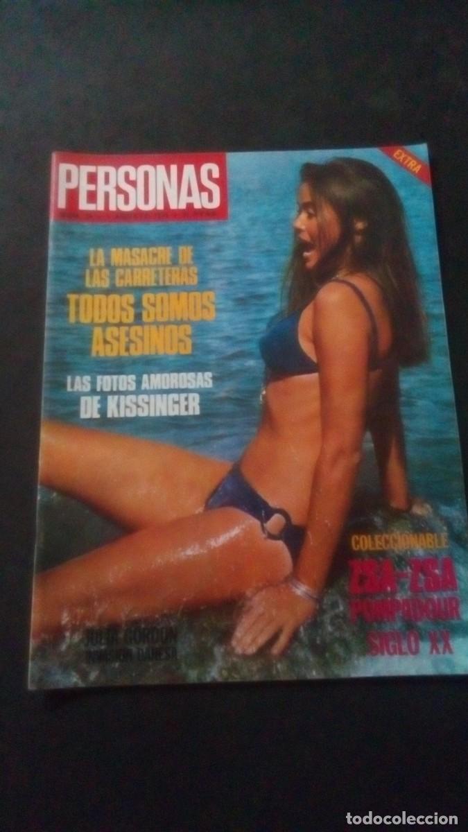 Coleccionismo de revistas y peri&oacute;dicos: PERSONAS 34-1973-PAUL GETTY-JAMES DEAN-SENTA BERGER-ALAIN BERNARDIN-REVISTA COMO NUEVA