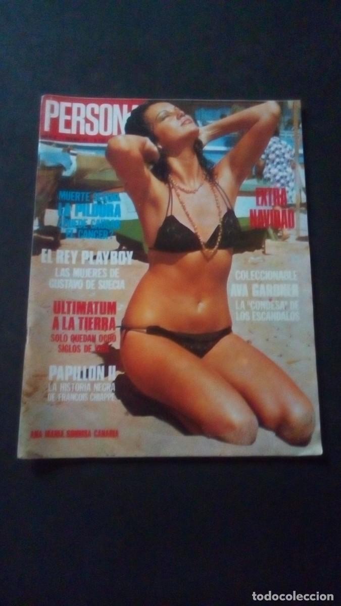 Coleccionismo de revistas y peri&oacute;dicos: PERSONAS 42-1973-BRITT EKLAND-BARBARA HUTTON-LANA WOOD-BEBA LONCAR