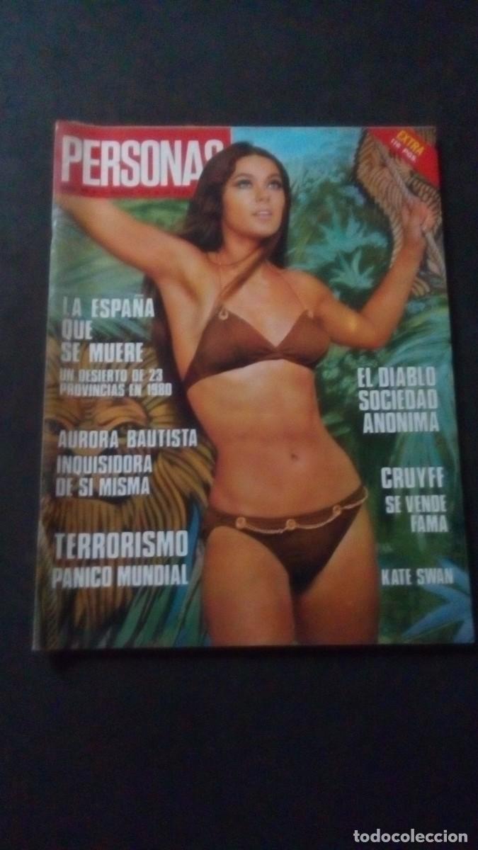 Coleccionismo de revistas y peri&oacute;dicos: PERSONAS 49-SIMONETTA STEFANELLI-MARGARET LEE-GROUCHO MARX-MEDIAS-AURORA BAUTISTA-CRUYFF