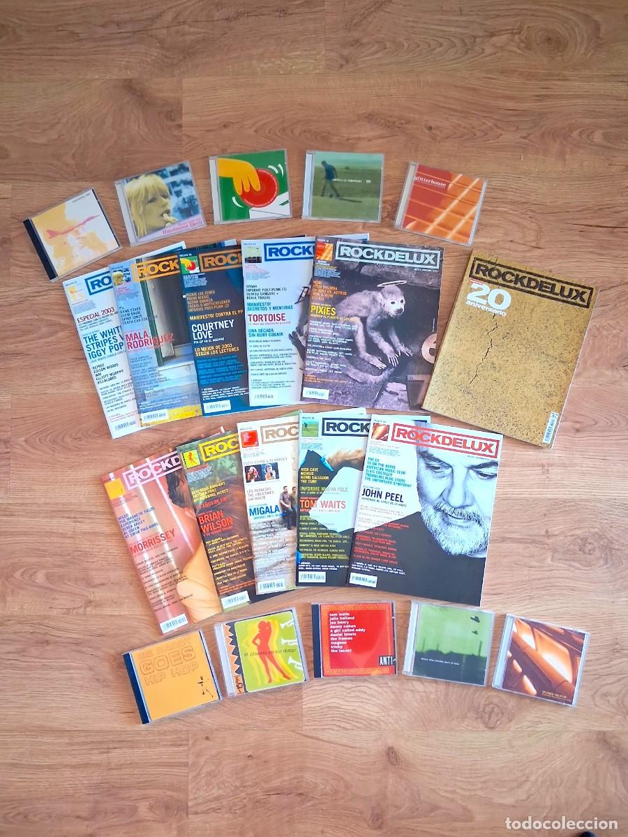 Coleccionismo de revistas y peri&oacute;dicos: Rockdelux (RDL 214&ndash;224, 11 revistas + CDs)