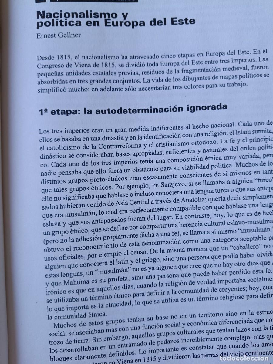 Coleccionismo de revistas y peri&oacute;dicos: NACIONALISMO EN EUROPA DEL ESTE. ERNEST GELLNER Y REPLICA. 15 PAGINAS DE REVISTA VIENTO SUR 1992