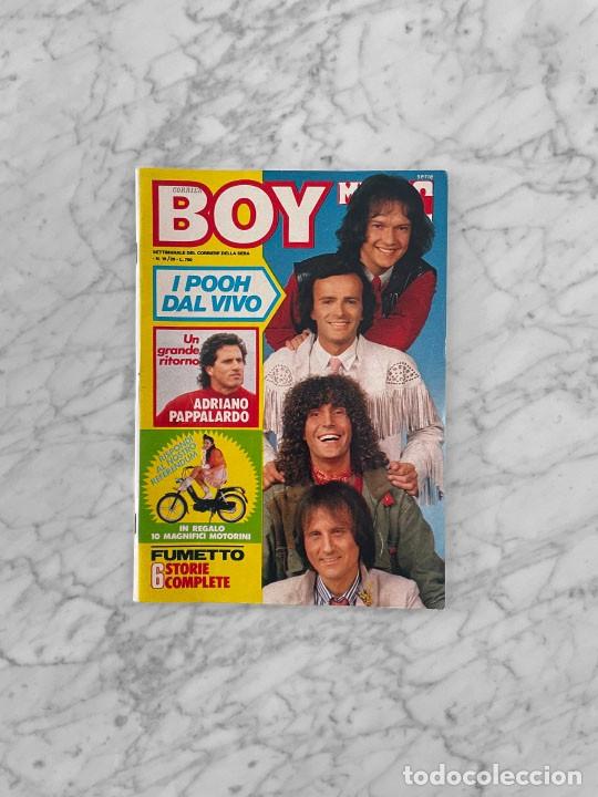 Coleccionismo de revistas y peri&oacute;dicos: BOY MUSIC - 1982 - POOH, VIVIEN VEE, LAURA LUCA, ADRIANO PAPPALARDO, OZZIE OSBOURNE, TALKING HEADS