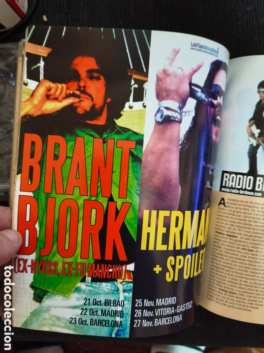Coleccionismo de revistas y peri&oacute;dicos: Programa del Azkenarock 2004 en buen estado - Foto 5