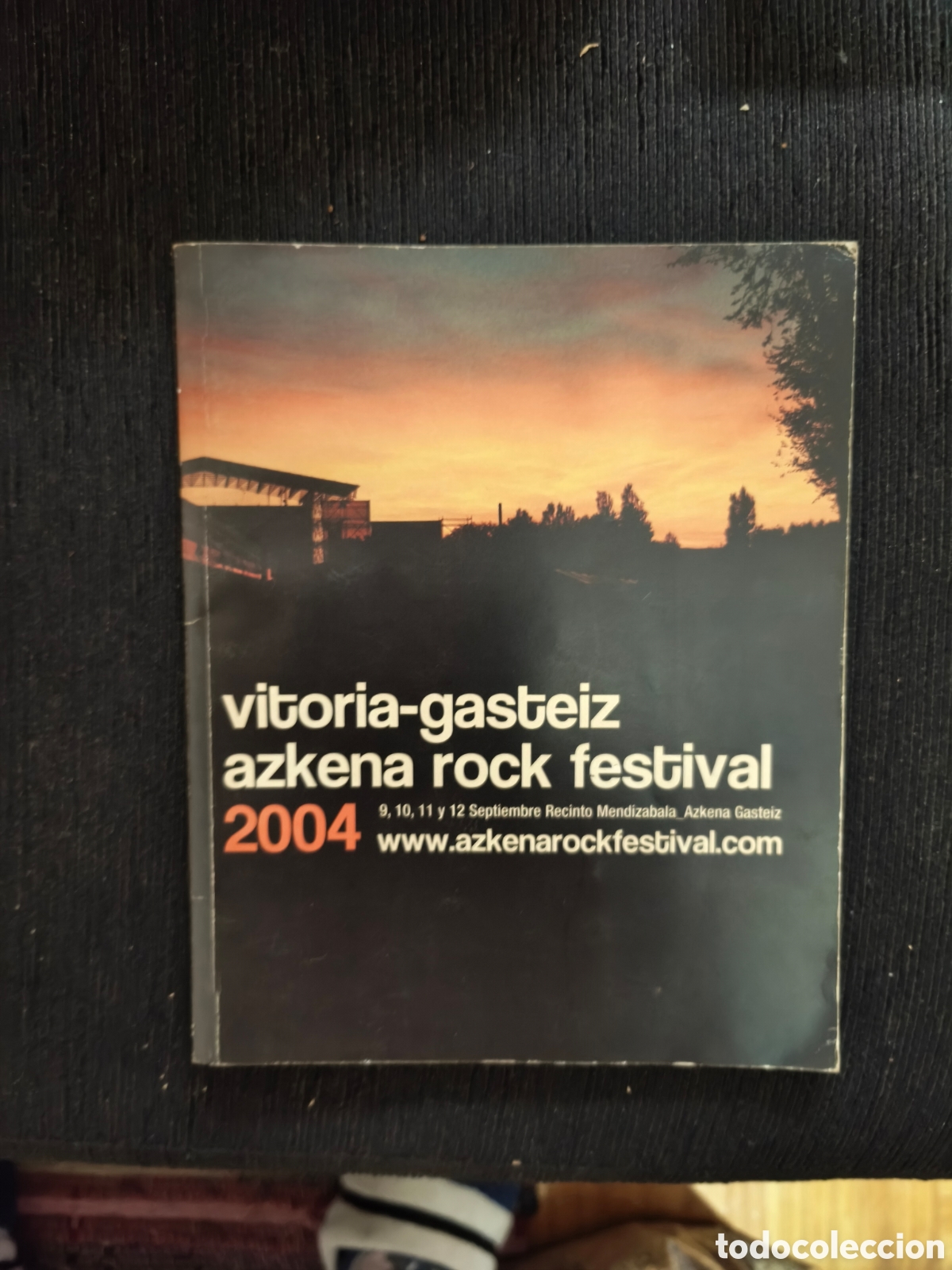 Coleccionismo de revistas y peri&oacute;dicos: Programa del Azkenarock 2004 en buen estado