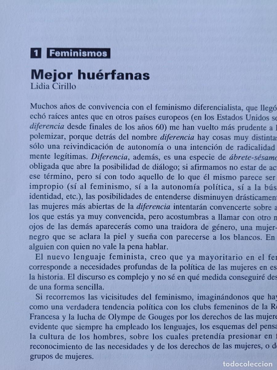 Coleccionismo de revistas y peri&oacute;dicos: FEMINISMO DIFERENCIALISTA, DIFERENCIA SEXUAL Y NUEVO DISCURSO. 28 P&Aacute;GINAS DE REVISTA VIENTO SUR 1994