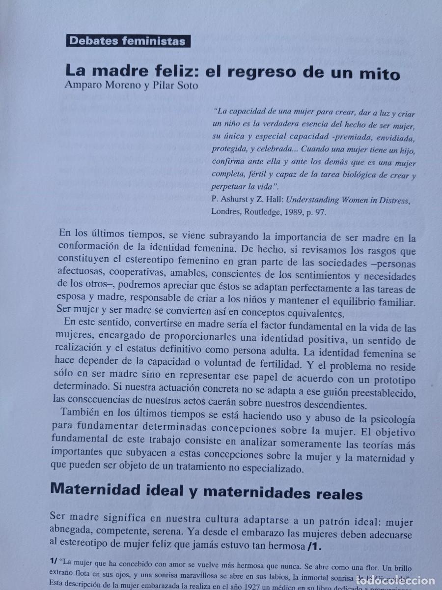 Coleccionismo de revistas y peri&oacute;dicos: EL MITO DE LA MATERNIDAD FELIZ Y LA FEMINIDAD. 11 P&Aacute;GINAS DE REVISTA VIENTO SUR 1994