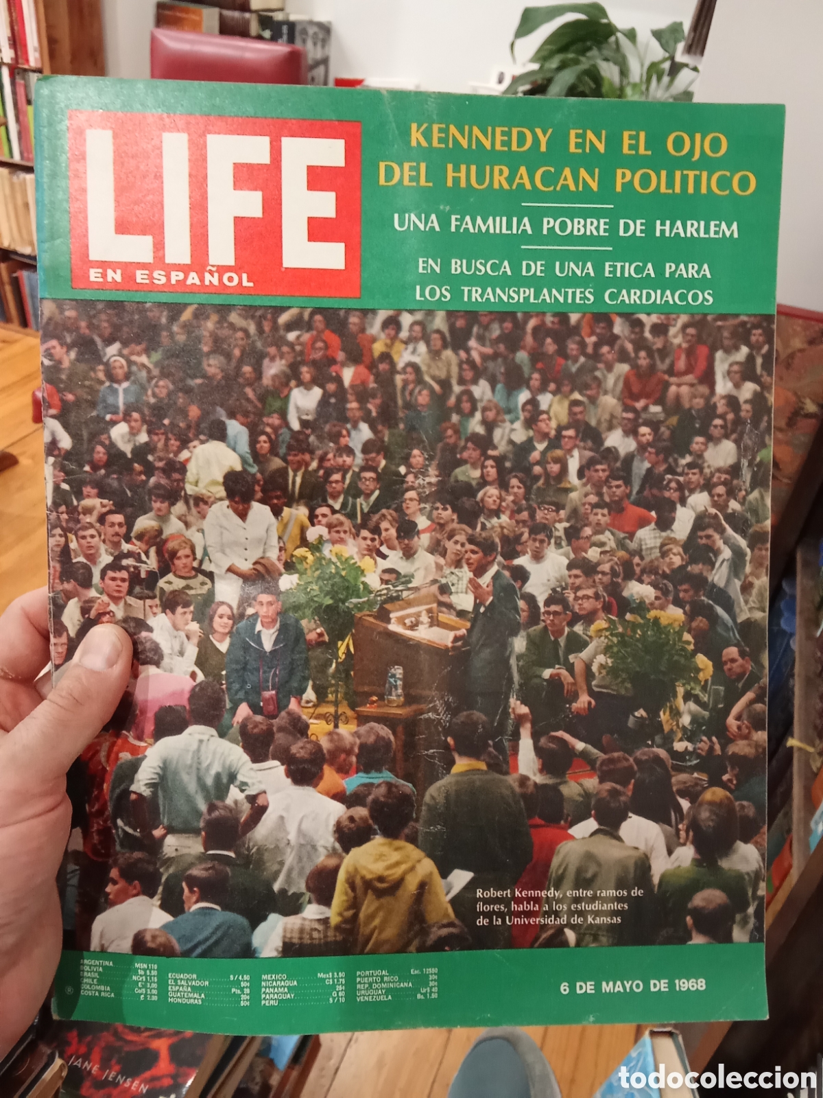 Coleccionismo de revistas y peri&oacute;dicos: Life en espa&ntilde;ol - 6 de Mayo de 1968