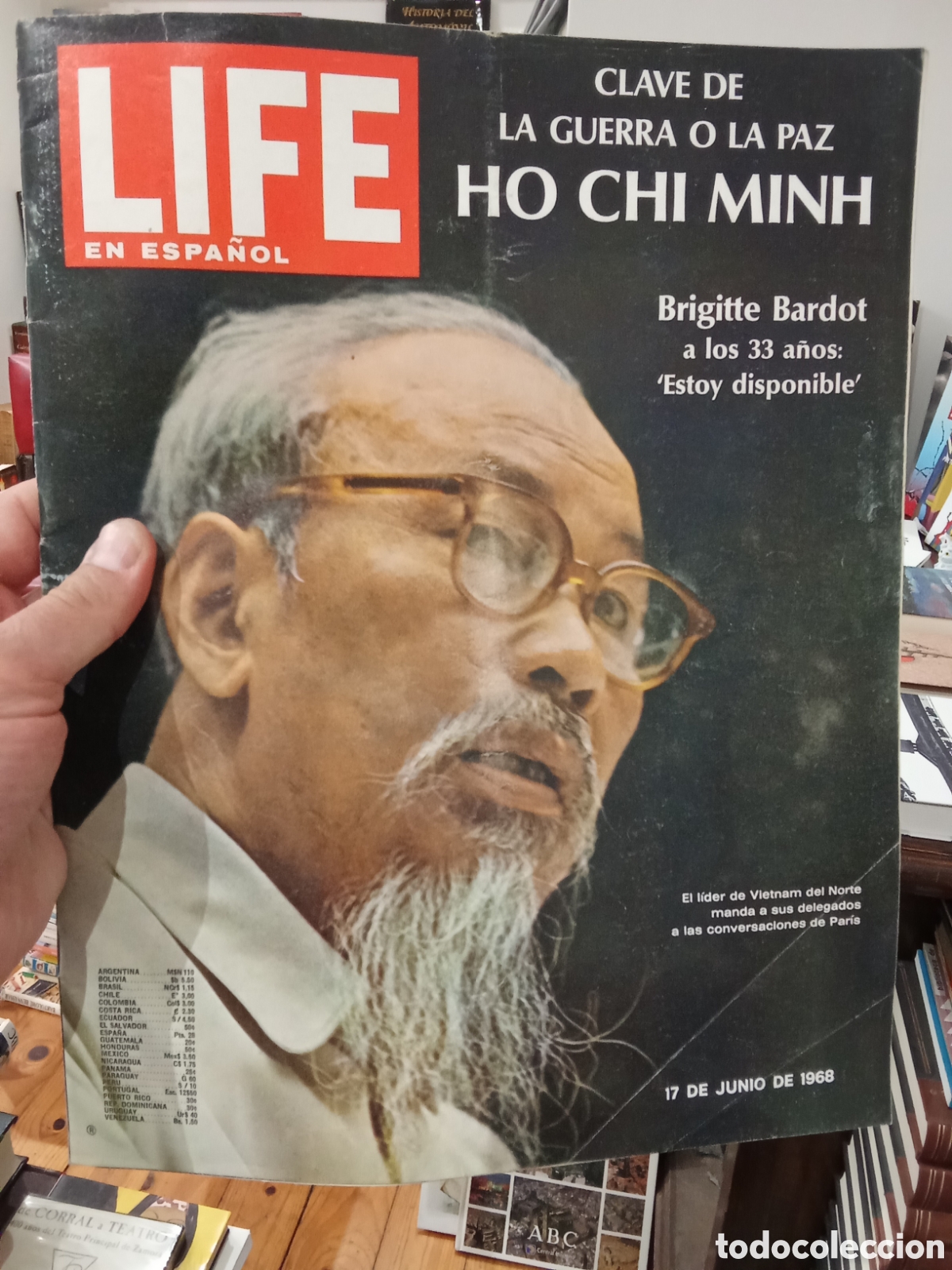 Coleccionismo de revistas y peri&oacute;dicos: Life en espa&ntilde;ol - 17 de Junio de 1968