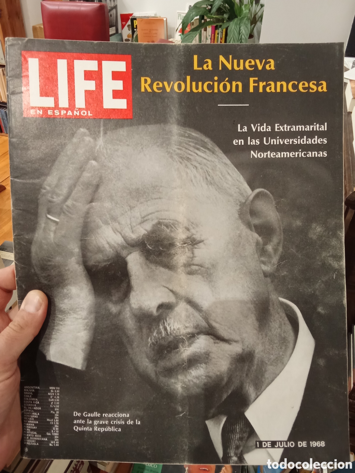 Coleccionismo de revistas y peri&oacute;dicos: Life en espa&ntilde;ol - 1 de Julio de 1968