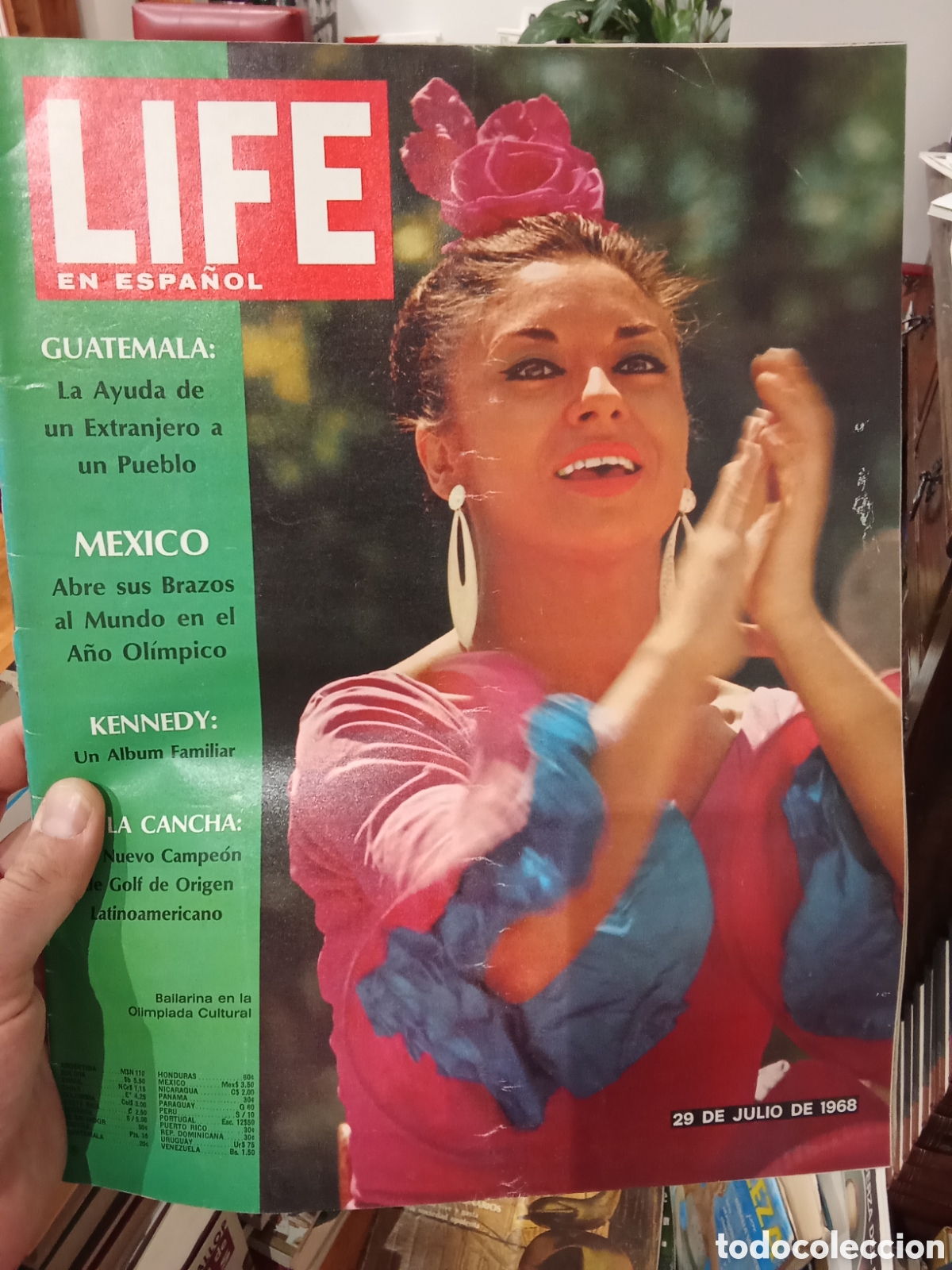 Coleccionismo de revistas y peri&oacute;dicos: Life en espa&ntilde;ol - 28 de Julio de 1968