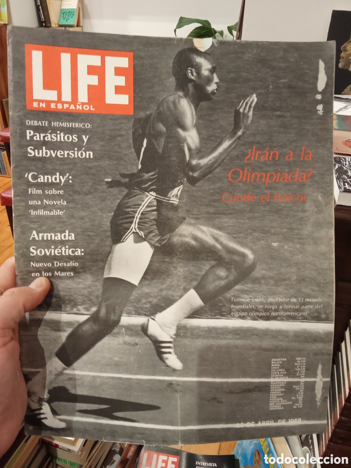 Coleccionismo de revistas y peri&oacute;dicos: Life en espa&ntilde;ol - 22 de Abril de 1968