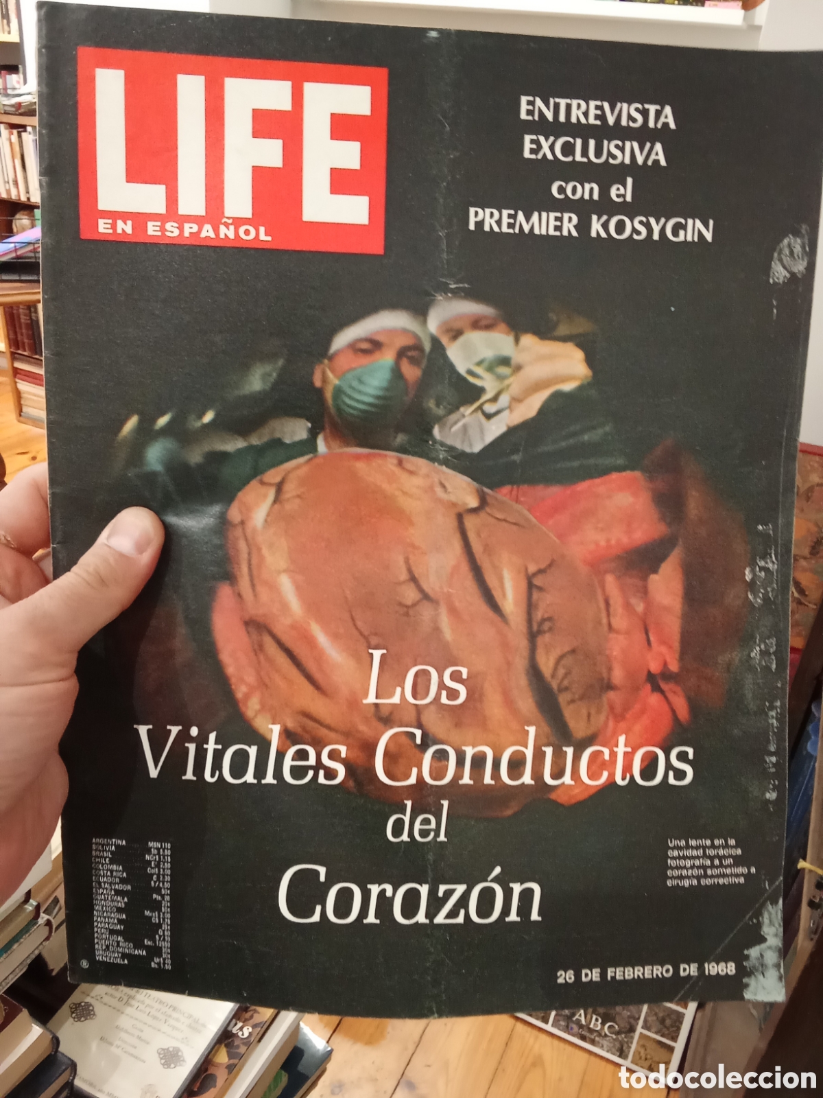 Collezionismo di Riviste e Giornali: Life en espa&ntilde;ol - 26 de Febrero de 1968