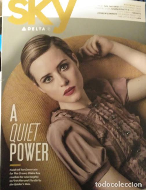Coleccionismo de revistas y peri&oacute;dicos: REVISTA SKY: CLARE FOY / TORONTO / TESSA THOMPSON / PASADENA