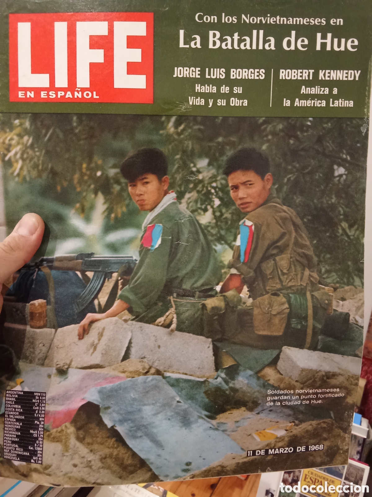 Coleccionismo de revistas y peri&oacute;dicos: Life en espa&ntilde;ol - 11 de Marzo de 1968