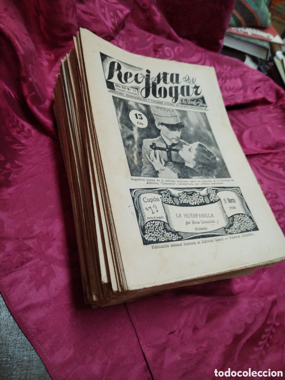 Coleccionismo de revistas y peri&oacute;dicos: Gran lote. Revista del hogar. Muchos n&uacute;meros diferentes. M&aacute;s de cien ejemplares