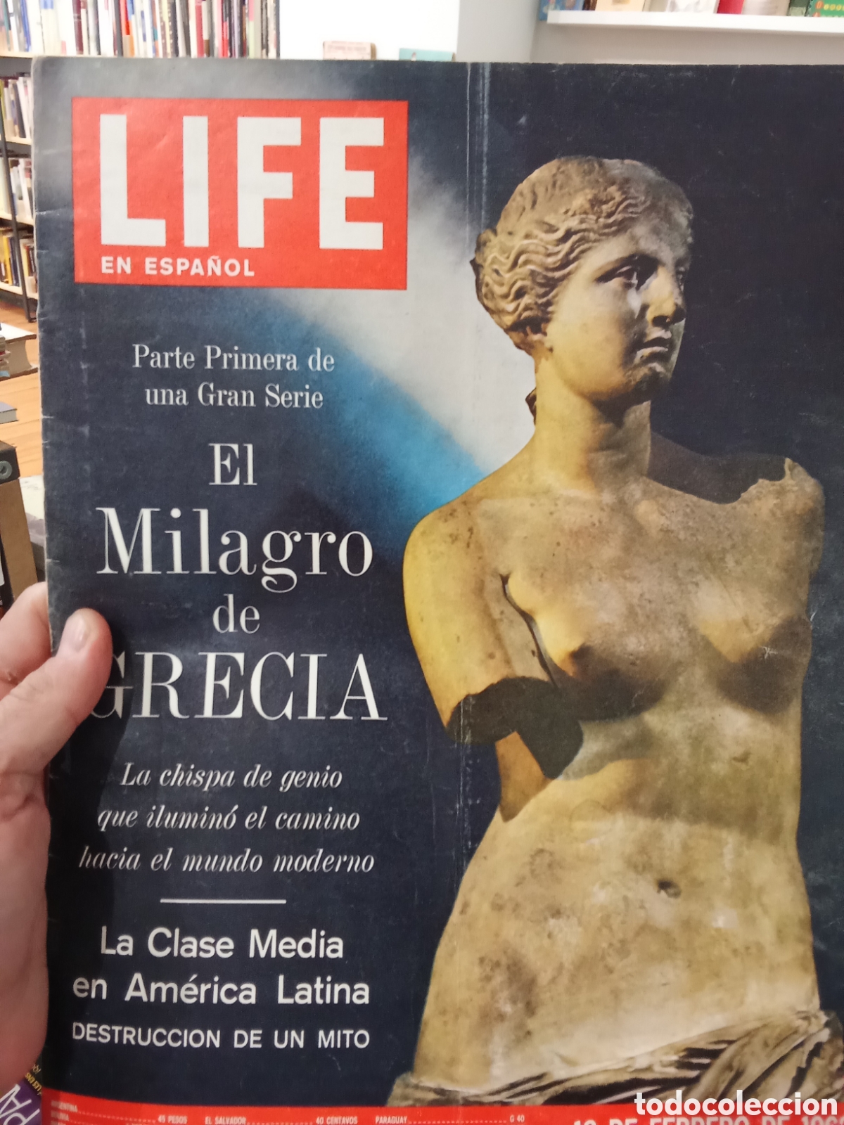 Coleccionismo de revistas y peri&oacute;dicos: Life en espa&ntilde;ol - 18 de Febrero de 1968