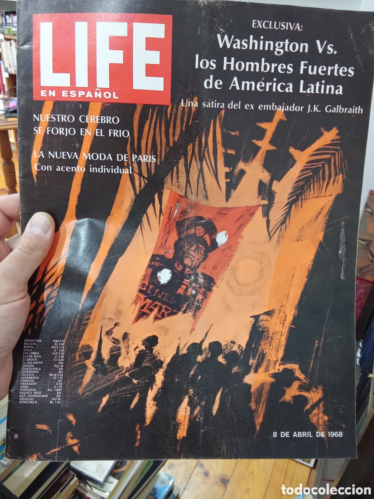 Coleccionismo de revistas y peri&oacute;dicos: Life en espa&ntilde;ol - 8 de Abril de 1968