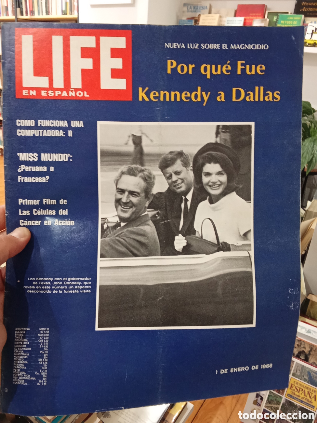 Coleccionismo de revistas y peri&oacute;dicos: Life en espa&ntilde;ol - 1 de Enero de 1968