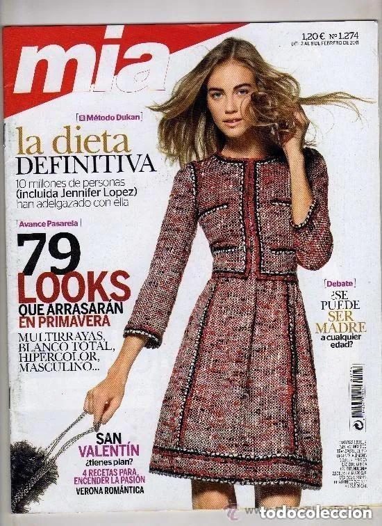 Coleccionismo de revistas y peri&oacute;dicos: MIA N 1.274 &middot; del 2 al 8 de febrero de 2011 -M&eacute;todo Dukan -Jennifer Lopez mencionada en portada